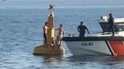 Kocaeli’nin Dilovası ilçesi Osmangazi Köprüsü’nün Kocaeli ayağı yakınlarında gerçekleşen bir