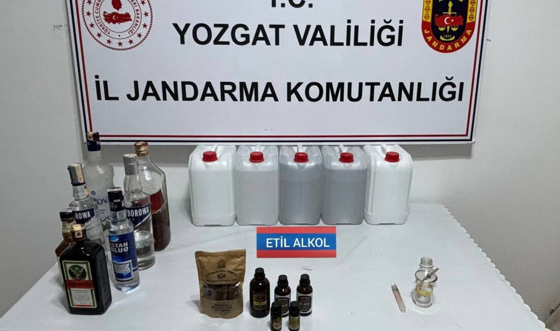 Yozgat İl Jandarma Komutanlığı ekipleri, kaçakçılık faaliyetlerinin önlenmesine ve uyuşturucu