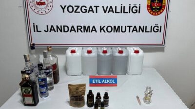 Yozgat İl Jandarma Komutanlığı ekipleri, kaçakçılık faaliyetlerinin önlenmesine ve uyuşturucu