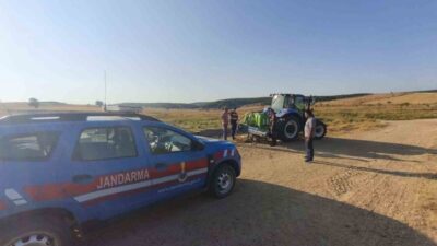 Bilecik’te jandarma ekipleri, hasat sezonunda oluşabilecek yangınları önlemek amacıyla sahada