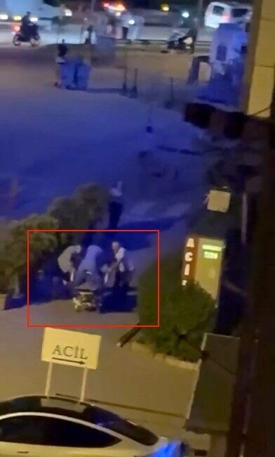 Bursa’da bir özel hastanenin acil servisinde görevli olan kadın doktor,