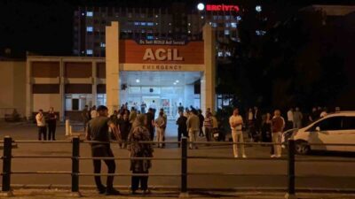 Melikgazi ilçesinde bir kafede yaşanan bıçaklı saldırıya ilişkin polis ekiplerinin