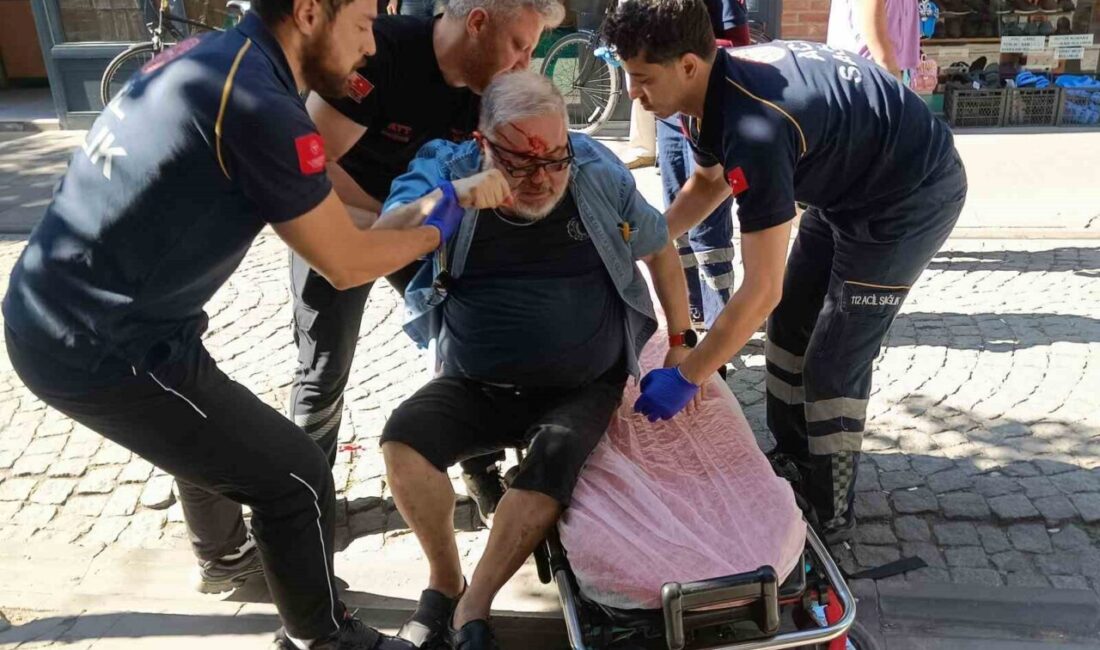 Eskişehir’de bir yaşlı adam, kaldırımda yürürken yerdeki altyapı baca kapağına