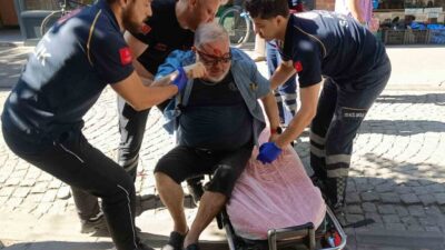 Eskişehir’de bir yaşlı adam, kaldırımda yürürken yerdeki altyapı baca kapağına