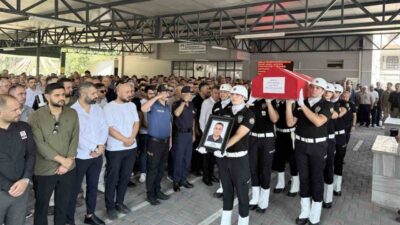 Polis Memuru Halil Çopur, kalp krizi sonucu yaşamını yitirirken, Mersin’in