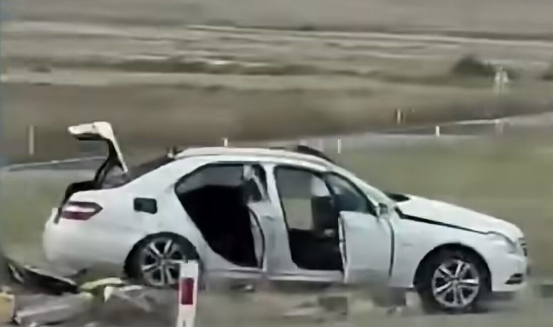 Çankırı’da meydana gelen trafik kazasında, bir tır ile bir otomobilin