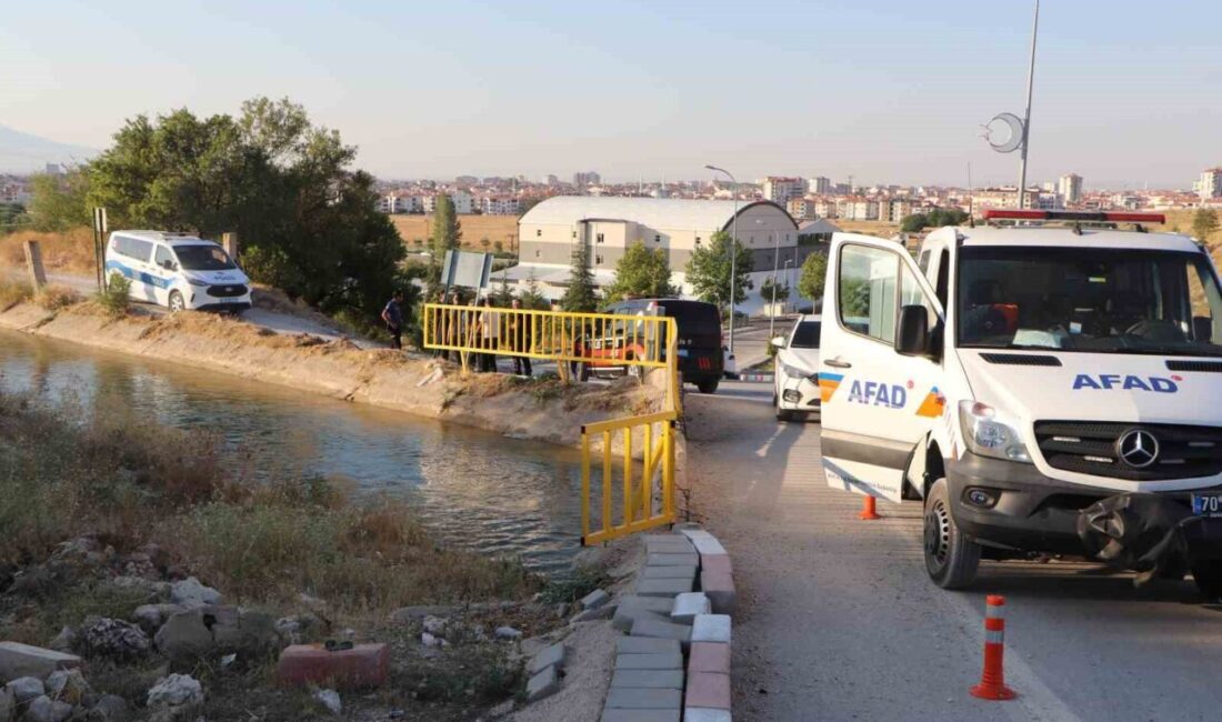 Karaman’da, serinlemek amacıyla girdikleri sulama kanalında akıntıya kapılan 2 çocuk,