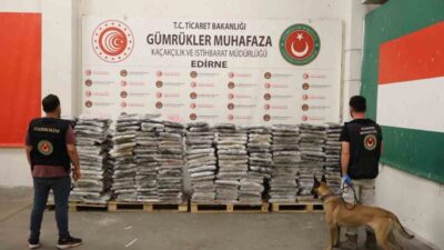 Kapıkule Gümrük Kapısı’nda gerçekleştirilen operasyonlarda, toplam piyasa değeri 1 milyar