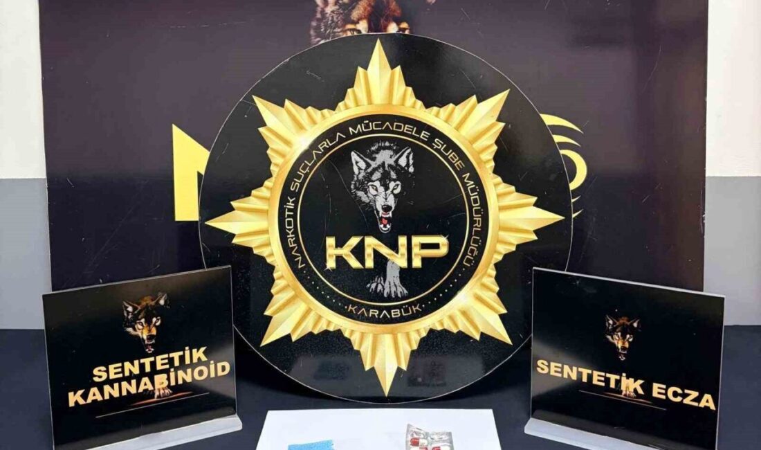 Karabük’te narkotik polis ekipleri tarafından düzenlenen 7 ayrı uyuşturucu operasyonunda
