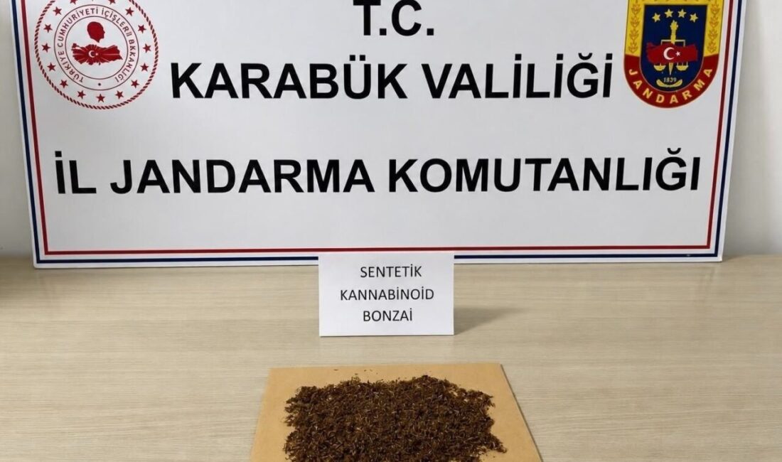 Karabük ilinde jandarma ekipleri tarafından düzenlenen dört ayrı operasyonda sentetik