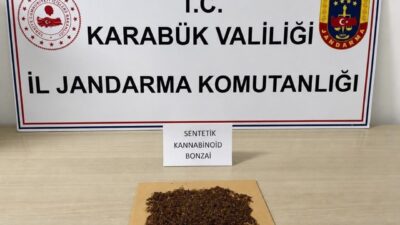 Karabük ilinde jandarma ekipleri tarafından düzenlenen dört ayrı operasyonda sentetik