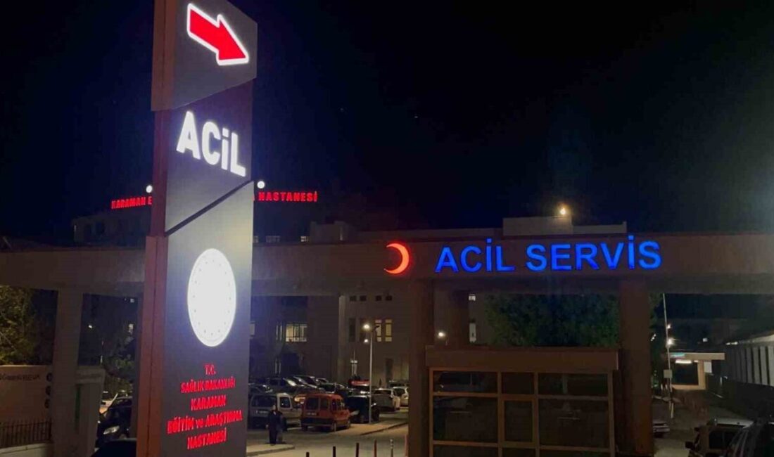 Karaman ilinde meydana gelen silahlı saldırıda, 18 yaşındaki bir genç