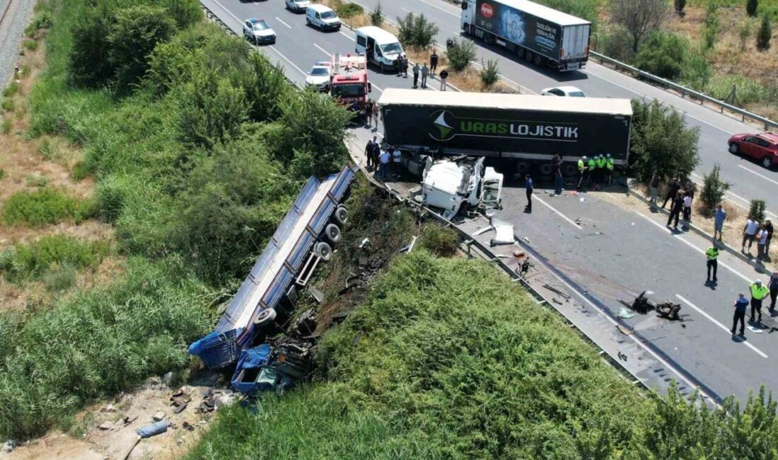Denizli’nin Pamukkale ilçesinde meydana gelen trafik kazasında bir kişi hayatını