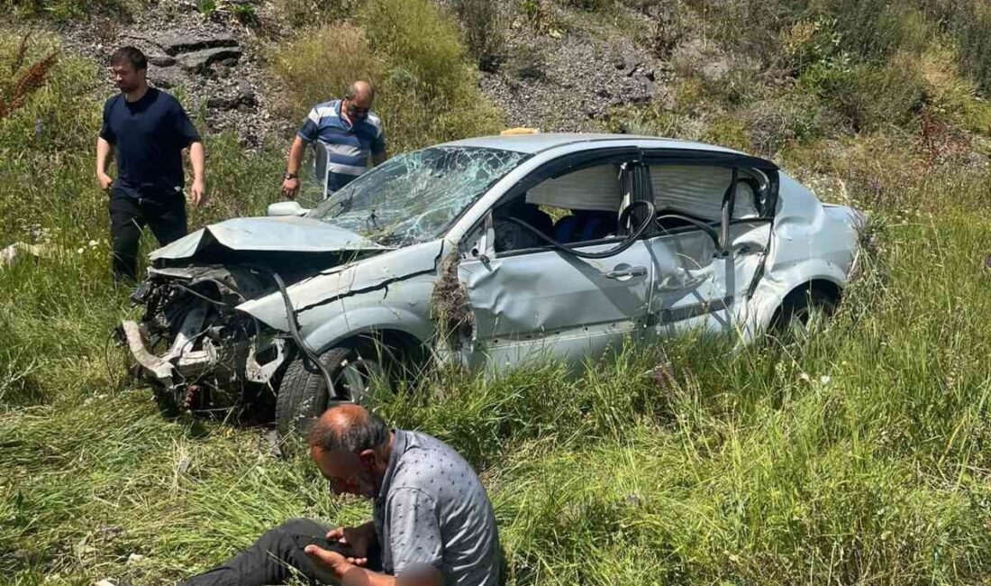 Kars’ta yaşanan trafik kazasında, Arpaçay ilçesinden Kars istikametine seyir halinde