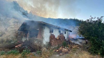 Kastamonu’nun Merkez ilçesine bağlı Kızılkese köyünde bulunan bir ahşap evde