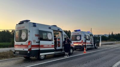 Kastamonu’da yaşanan trafik kazasında, Taşköprü-Kastamonu kara yolunda iki aracın çarpışması
