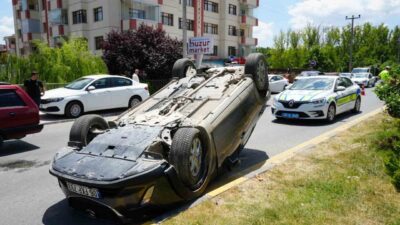 Kastamonu’da meydana gelen trafik kazasında bir kişi yaralandı, çünkü bir