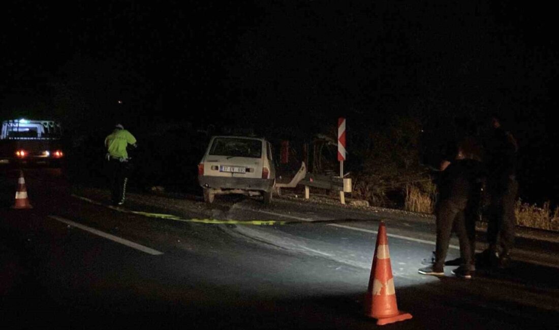 Taşköprü ilçesinde meydana gelen trafik kazasında bir kişinin hayatını kaybettiği