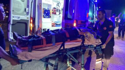 Kastamonu’da yaşanan bir kaza sonucunda, Tofaş marka bir otomobilin bir