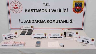 Kastamonu ilinde jandarma ekipleri tarafından düzenlenen uyuşturucu operasyonlarında 5 şüpheli
