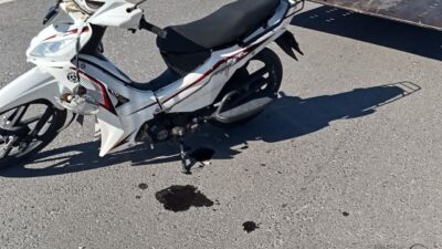 Beyşehir ilçesinde meydana gelen trafik kazasında motosiklet sürücüsü ağır yaralandı.
