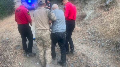 Nazilli ilçesinde kaybolan Alzheimer hastası yaşlı adam, jandarma ekipleri tarafından