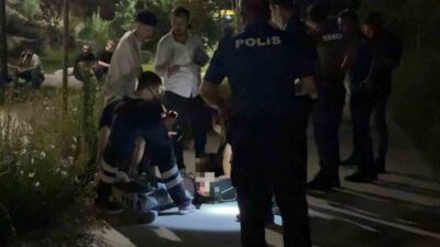 Kayseri’nin Talas ilçesinde bulunan bir parkta meydana gelen bıçaklı kavgada,