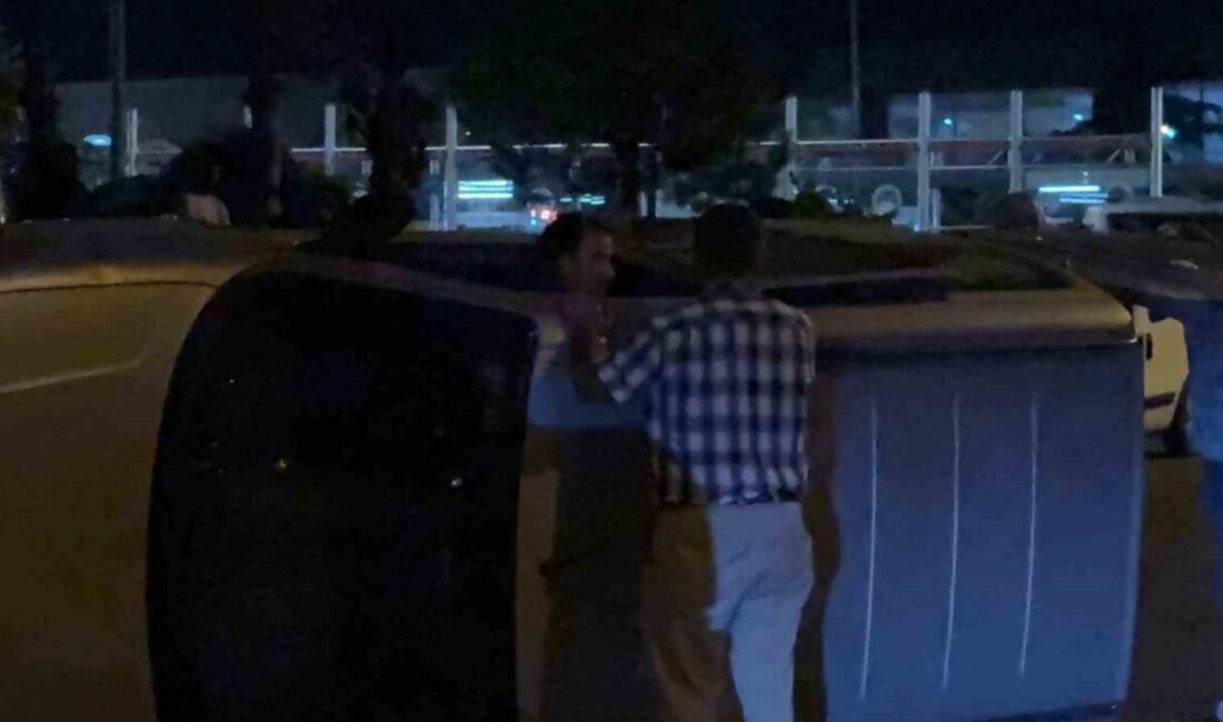 Kocasinan ilçesinde meydana gelen trafik kazasında hafif ticari araç ile