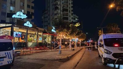 Adana’da bir kebap restoranına motosikletle gelen 2 şüpheli tarafından düzenlenen