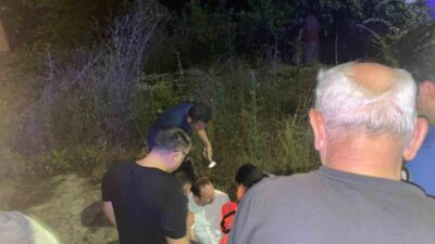 Bartın ilinde bir vatandaş, kedileri beslemek isterken yan bahçeye düşerek