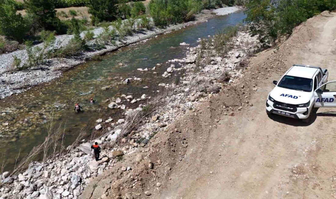 Sivas’ta 17 yaşındaki Esmanur Hacıosmanoğlu’nun, Kelkit Çayı’nda kaybolduğu iddiasıyla yapılan