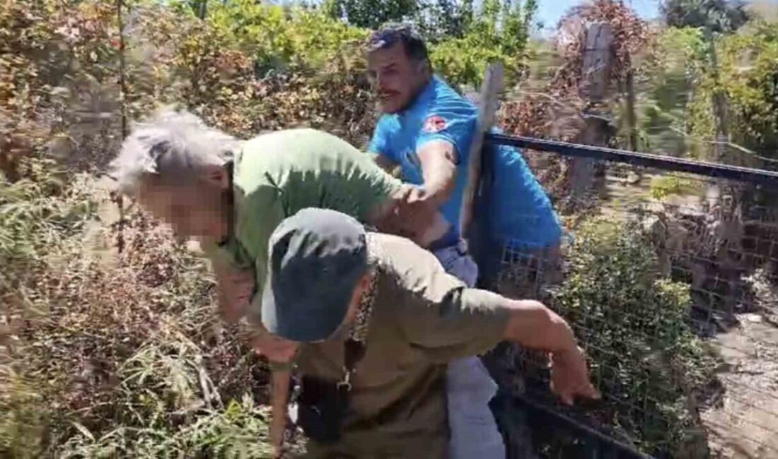 Muğla’nın Bodrum ilçesinde, iddiaya göre kendisini benzinle yakmak isterken yanlışlıkla