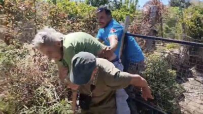 Muğla’nın Bodrum ilçesinde, iddiaya göre kendisini benzinle yakmak isterken yanlışlıkla