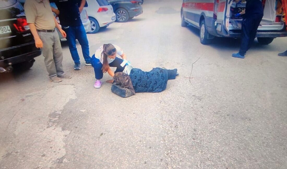Keşan ilçesinde, yolun karşısına geçmeye çalışan bir engelli kadın, dönüş
