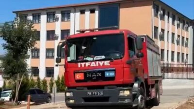 Bursa’nın Kestel ilçesinde bulunan Aktaştepe mevkiinde meydana gelen orman yangını,