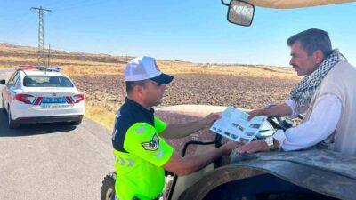 Kilis’te İl Jandarma Komutanlığı ekipleri, tarım sezonunda traktör ve tarım
