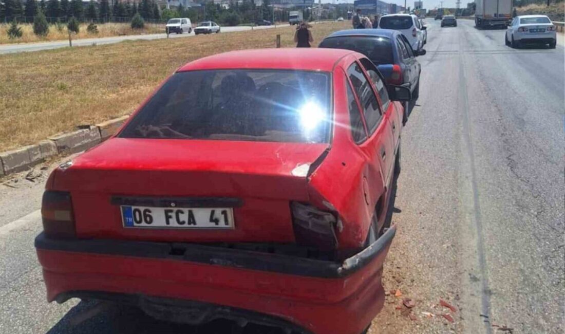 Kırıkkale’de meydana gelen zincirleme trafik kazasında bir kişi yaralandı. Kaza,