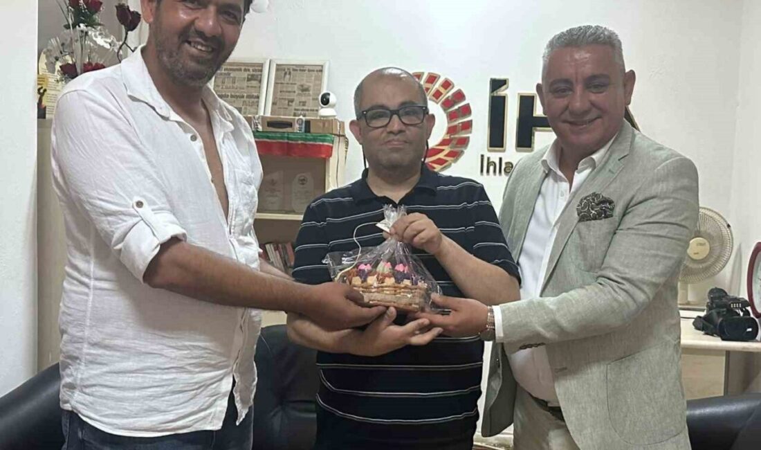 Kırşehir’de faaliyet gösteren Beyazay Şube Başkanlığı, basın mensuplarının gününü kutlamak