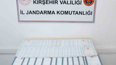 Kırşehir’de Jandarma ekipleri tarafından gerçekleştirilen tefecilik operasyonunda yakalanan ve adli
