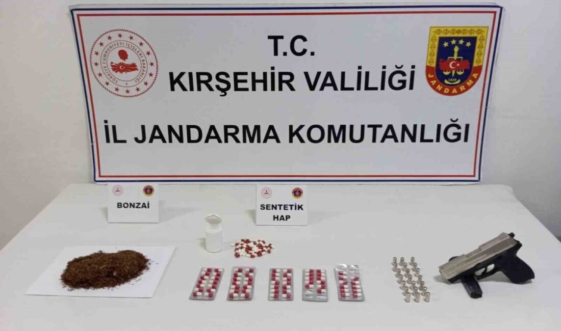 Kırşehir İl Emniyet Müdürlüğü tarafından yürütülen operasyonlarda çeşitli uyuşturucu maddeler,