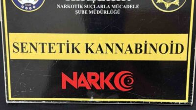 Kırşehir’de polis ekipleri tarafından gerçekleştirilen operasyonda uyuşturucu ticareti yaptığı tespit