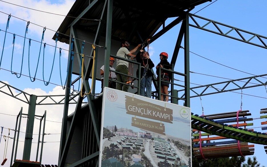 Kırşehir’de yer alan Ahi Evran Gençlik Kampı, Türkiye’nin dört bir