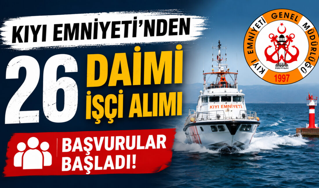 İçişleri Bakanlığı Kıyı Emniyeti Genel Müdürlüğü, farklı unvanlarda toplam 26