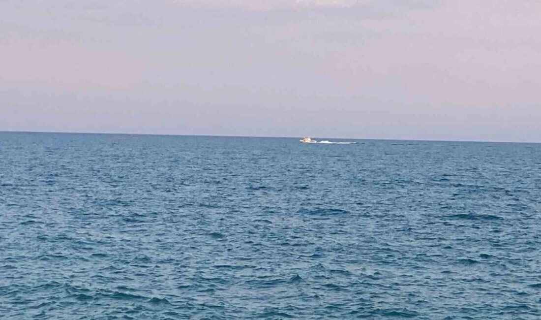 Mersin’de, Kızkalesi sahilinde dün denize giren ve geri dönmediği iddia