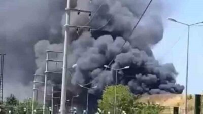 Kocaeli’nin Körfez ilçesinde, bir iş yerinde çıkan yangınla ilgili olarak,
