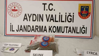 Koçarlı ilçesinde gerçekleştirilen bir operasyonda, Aydın İl Jandarma Komutanlığı Narkotik