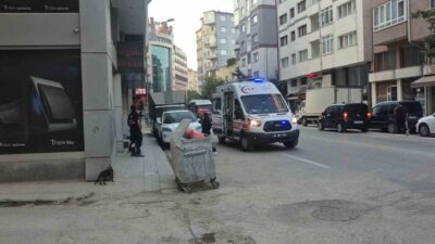 Eskişehir’de, iddia edildiğine göre büyük miktarda kolonya içen bir kişi
