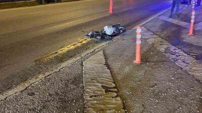 Bahçe ilçesinde meydana gelen trafik kazasında motorsiklet sürücüsü hayatını kaybetti.
