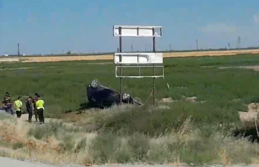 Konya’nın Karapınar ilçesinde meydana gelen trafik kazasında bir kişi yaralandı.