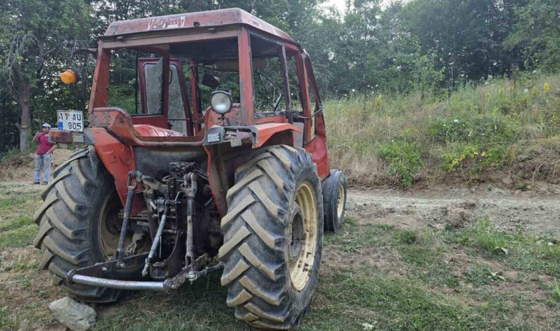 Bilecik’te bir traktörün kontrolünden çıkıp devrilmesi sonucu sürücü yaralandı. Olay,